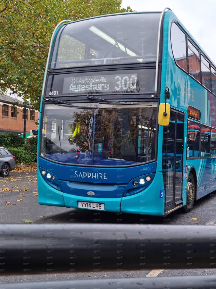 Image of Arriva Beds and Bucks vehicle 4401. Taken by Victoria T at 10.30.57 on 2021.11.04